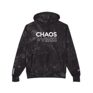 Dark Chaos & Vibes Tie Dye Hoodie