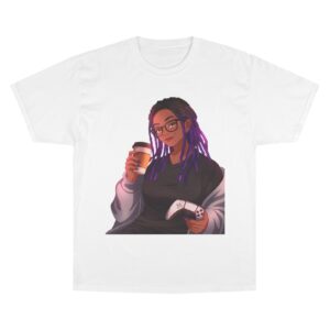 Controller in One Hand, Coffee in the Other Graphic Tee